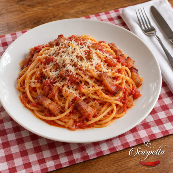SPAGHETTI AMATRICIANA