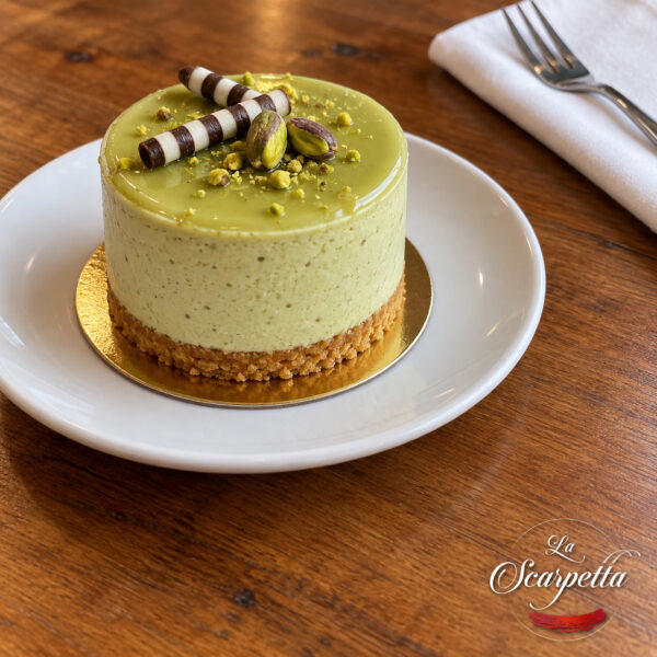 CHEESECAKE DE PISTACHO
